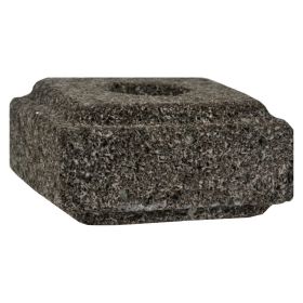 Aloha Bay - Taper Candle Holder Lava Stone - 1 Candle Holder