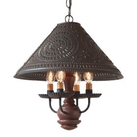 Homespun Shade Light in Plantation Red