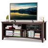 Contemporary TV Stand for up to 60-inch TV in Espresso Finish