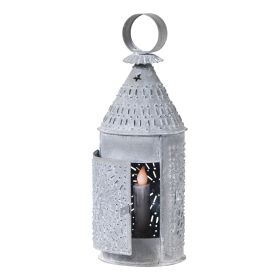 Baker's Lantern in Weathered Zinc