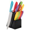 Gibson Home Color Vibes 14 Piece Cutlery Knife Set