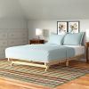 Farmhouse Full Size Solid Wood Platform Bed Made in USA