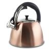 Mr Coffee Belgrove 2.5 Quart Whistling Tea Kettle in Copper