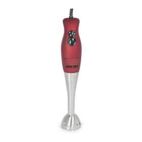 Better Chef DualPro Handheld Immersion Blender in Red